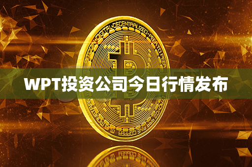 WPT投资公司今日行情发布