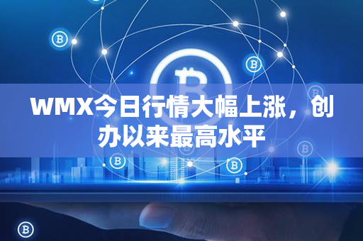 WMX今日行情大幅上涨，创办以来最高水平