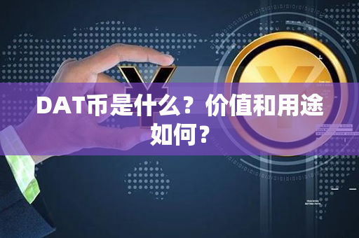 DAT币是什么？价值和用途如何？