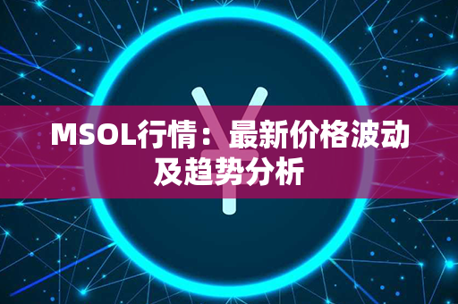 MSOL行情：最新价格波动及趋势分析