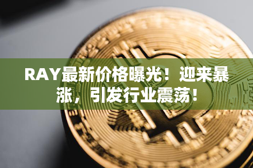 RAY最新价格曝光！迎来暴涨，引发行业震荡！