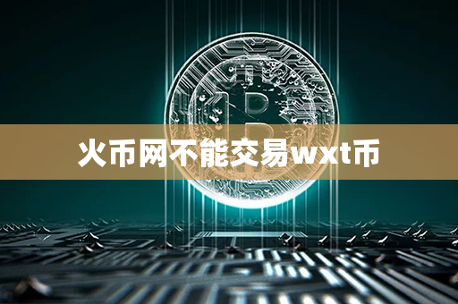 火币网不能交易wxt币