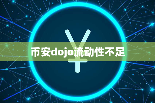 币安dojo流动性不足