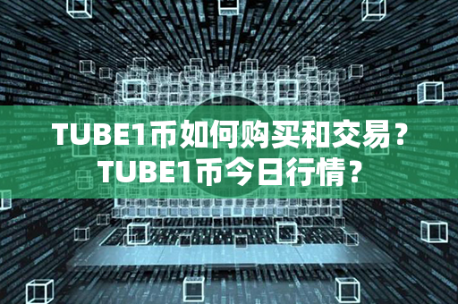 TUBE1币如何购买和交易？TUBE1币今日行情？