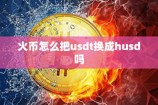 火币怎么把usdt换成husd吗