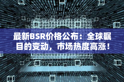 最新BSR价格公布：全球瞩目的变动，市场热度高涨！