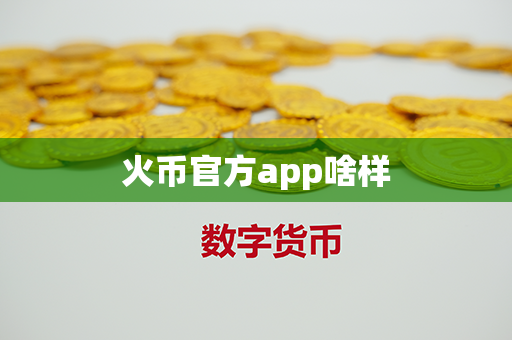 火币官方app啥样