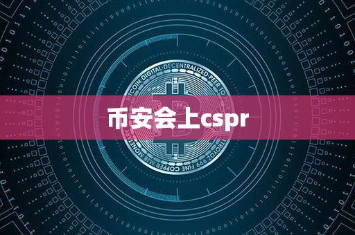 币安会上cspr